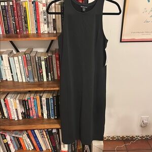 Athleta | Dresses | Athleta Seasoft Rib Midi Tank Dress | Poshmark